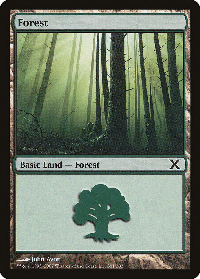 Forest (381) [Tenth Edition] | Empire Gaming NC