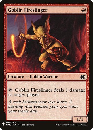 Goblin Fireslinger [Mystery Booster] | Empire Gaming NC