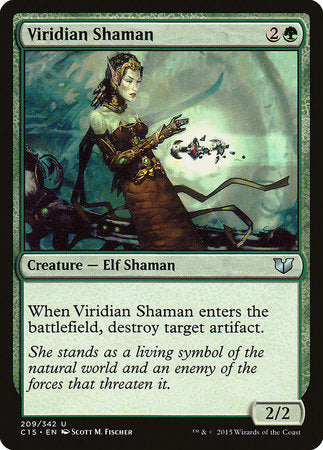 Viridian Shaman [Commander 2015] | Empire Gaming NC