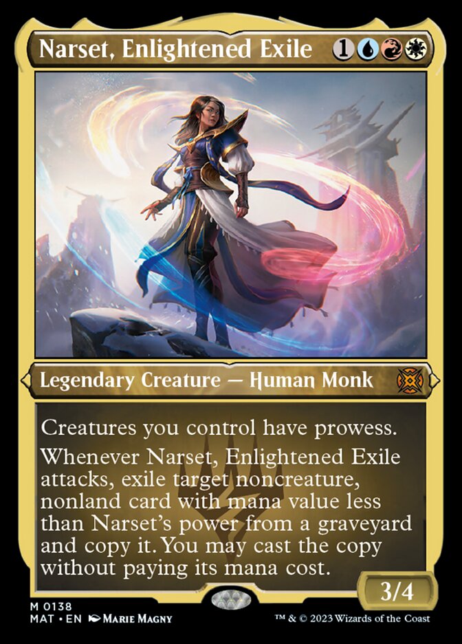 Narset, Enlightened Exile (Foil Etched) [March of the Machine: The Aftermath] | Empire Gaming NC