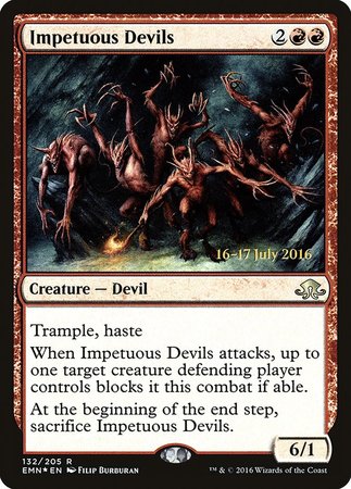 Impetuous Devils [Eldritch Moon Promos] | Empire Gaming NC