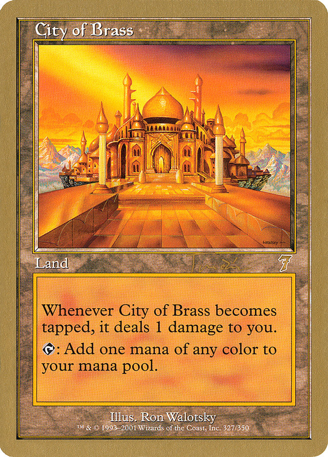 City of Brass (Jan Tomcani) [World Championship Decks 2001] | Empire Gaming NC