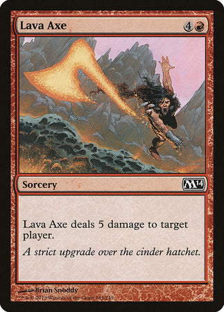 Lava Axe [Magic 2014] | Empire Gaming NC