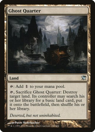 Ghost Quarter [Innistrad] | Empire Gaming NC