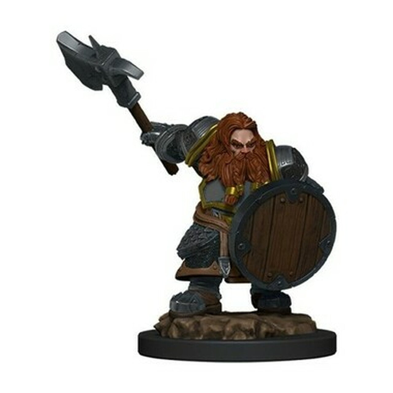 DUNGEONS & DRAGONS: ICONS OF THE REALMS PREMIUM MINIATURES - MALE DWARF FIGHTER | Empire Gaming NC