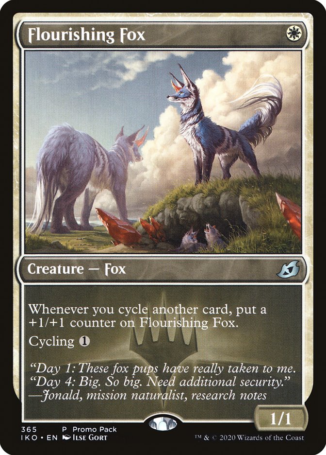 Flourishing Fox (Promo Pack) [Ikoria: Lair of Behemoths Promos] | Empire Gaming NC