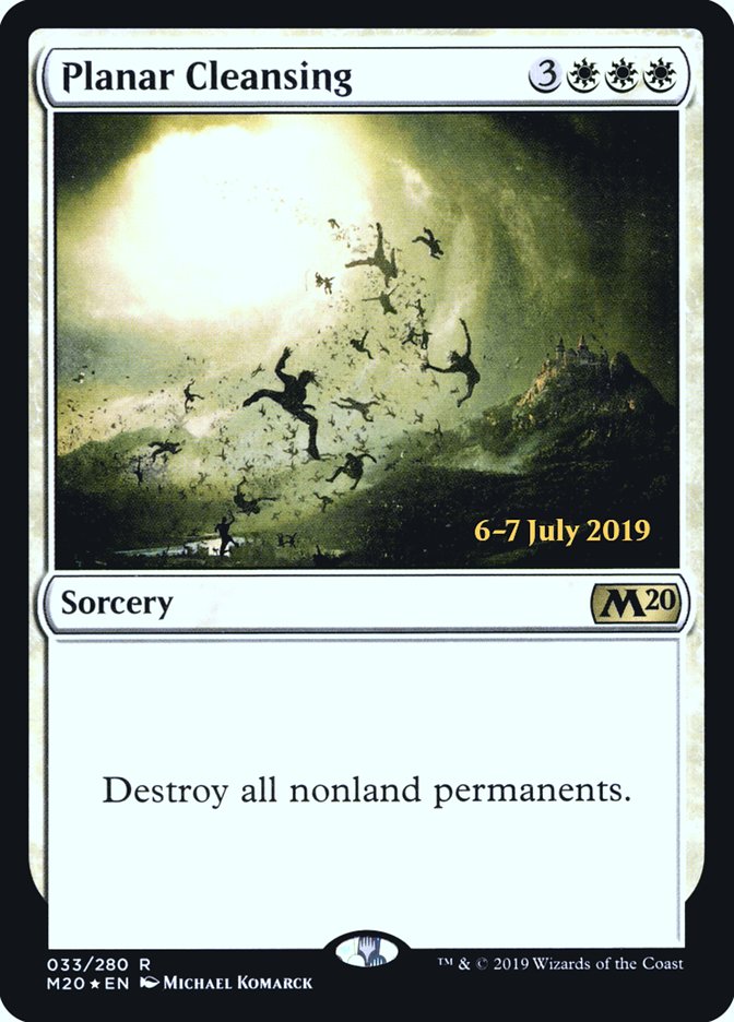 Planar Cleansing  [Core Set 2020 Prerelease Promos] | Empire Gaming NC