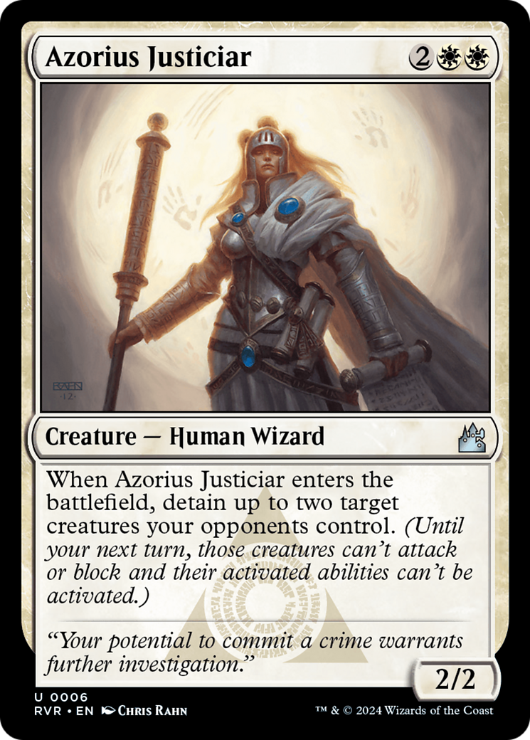 Azorius Justiciar [Ravnica Remastered] | Empire Gaming NC