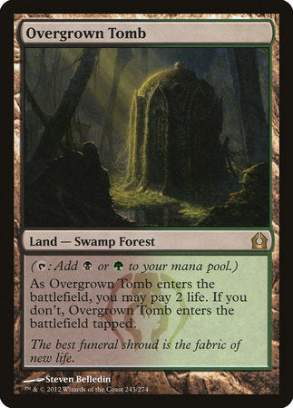 Overgrown Tomb [Return to Ravnica] | Empire Gaming NC