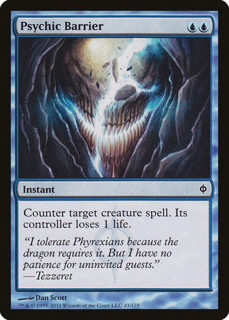 Psychic Barrier [New Phyrexia] | Empire Gaming NC