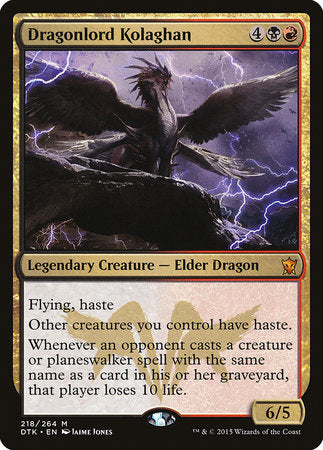 Dragonlord Kolaghan [Dragons of Tarkir] | Empire Gaming NC