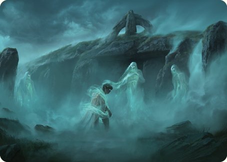 Fog on the Barrow-Downs Art Card [The Lord of the Rings: Tales of Middle-earth Art Series] | Empire Gaming NC