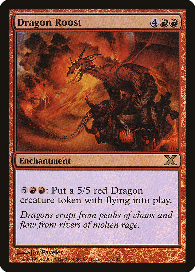 Dragon Roost (Premium Foil) [Tenth Edition] | Empire Gaming NC