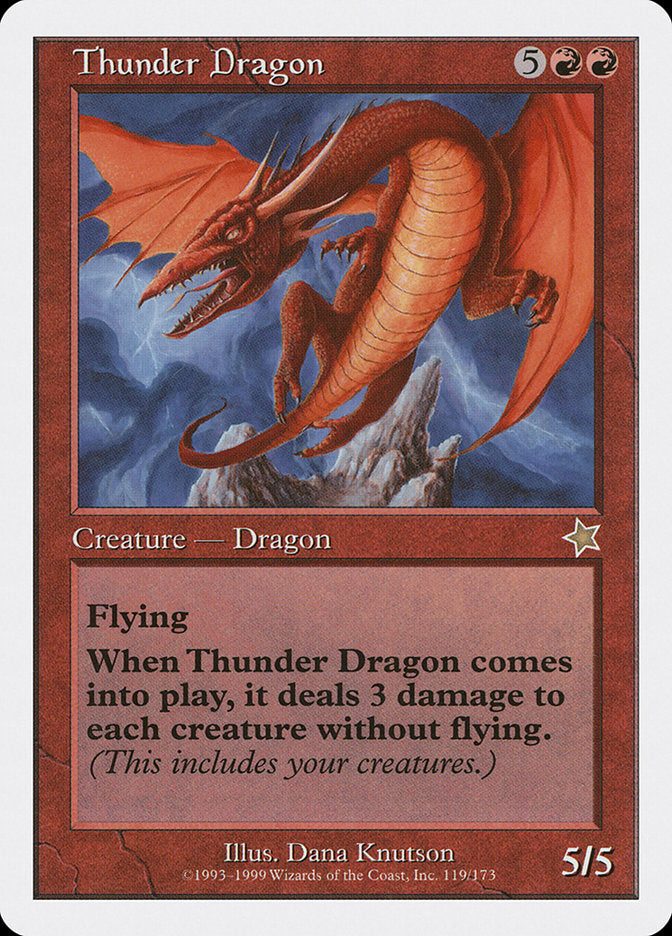 Thunder Dragon [Starter 1999] | Empire Gaming NC