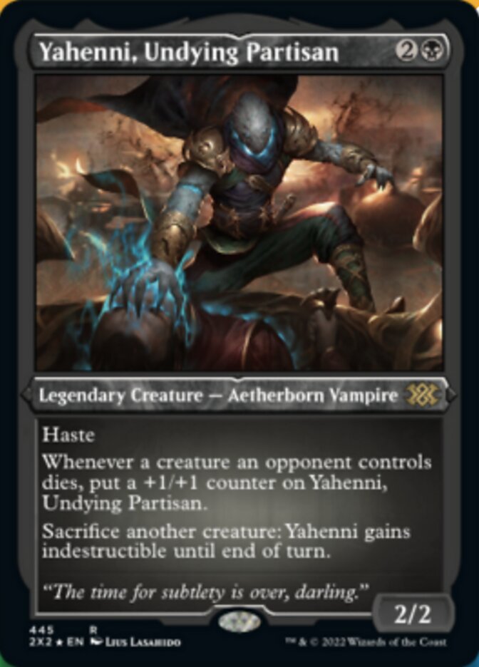 Yahenni, Undying Partisan (Foil Etched) [Double Masters 2022] | Empire Gaming NC