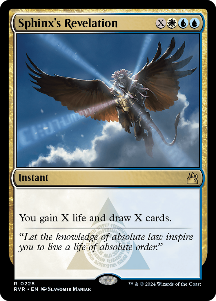 Sphinx's Revelation [Ravnica Remastered] | Empire Gaming NC