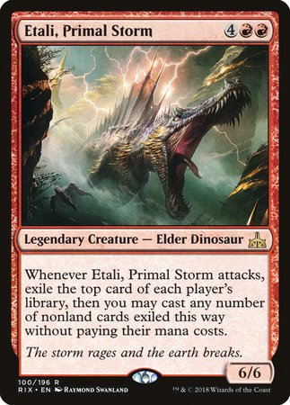 Etali, Primal Storm [Rivals of Ixalan] | Empire Gaming NC