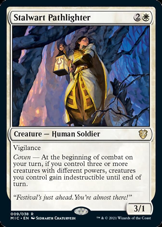 Stalwart Pathlighter [Innistrad: Midnight Hunt Commander] | Empire Gaming NC