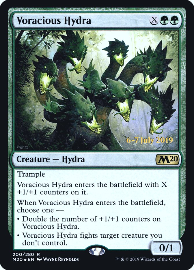 Voracious Hydra  [Core Set 2020 Prerelease Promos] | Empire Gaming NC