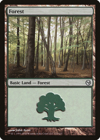 Forest (111) [Duels of the Planeswalkers] | Empire Gaming NC