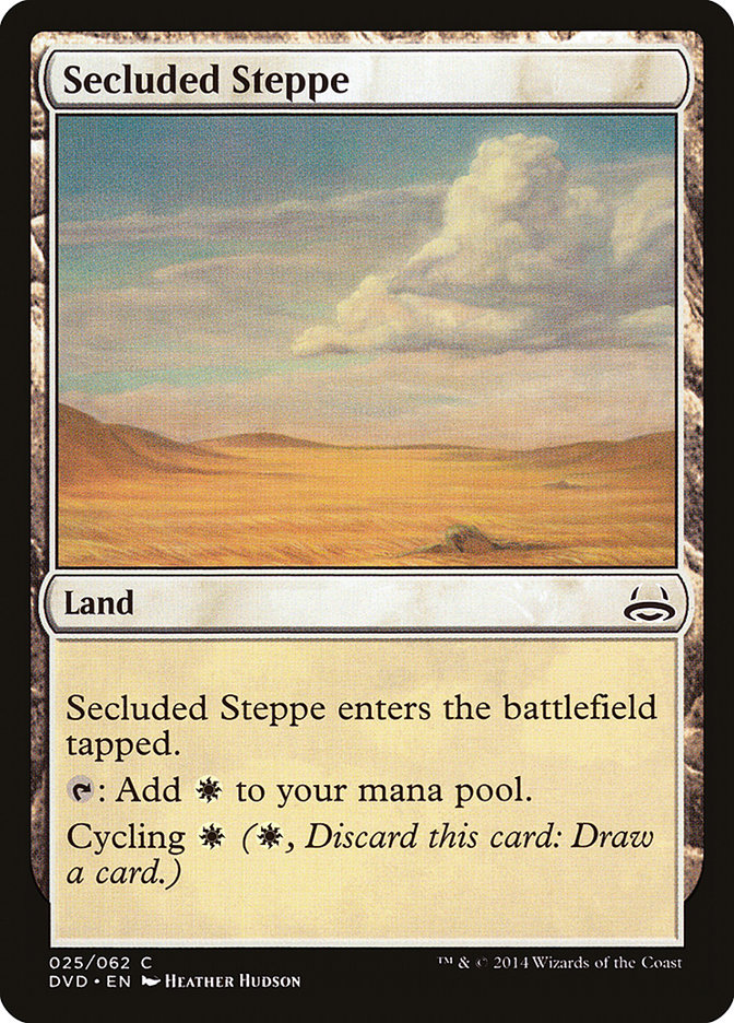 Secluded Steppe (Divine vs. Demonic) [Duel Decks Anthology] | Empire Gaming NC