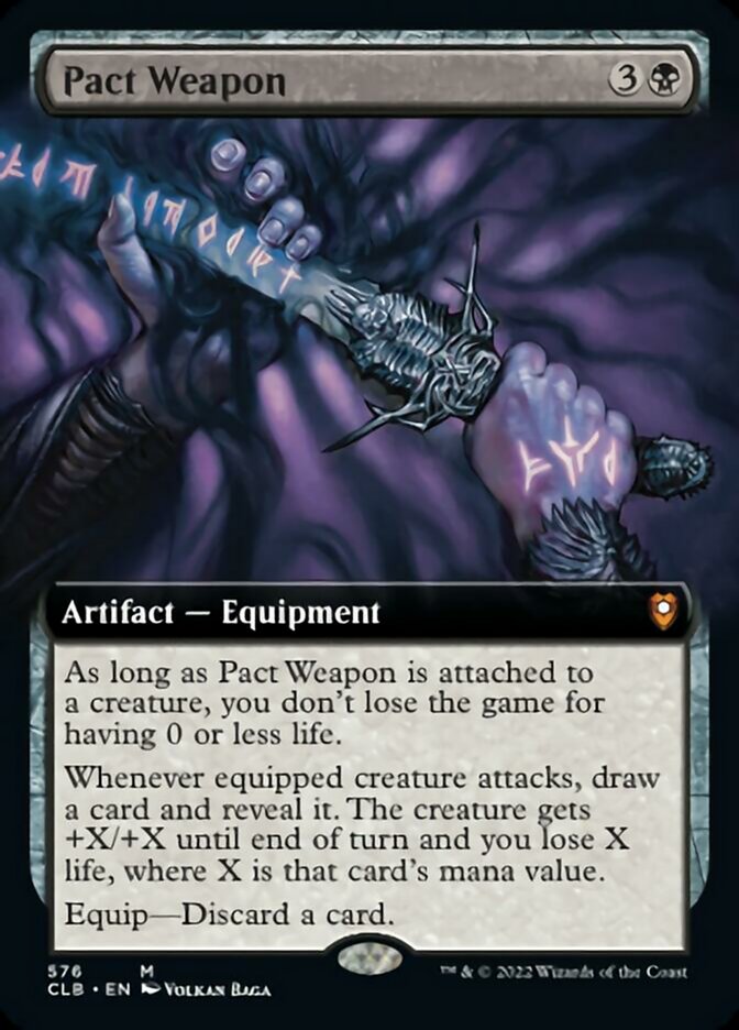 Pact Weapon (Extended Art) [Commander Legends: Battle for Baldur's Gate] | Empire Gaming NC