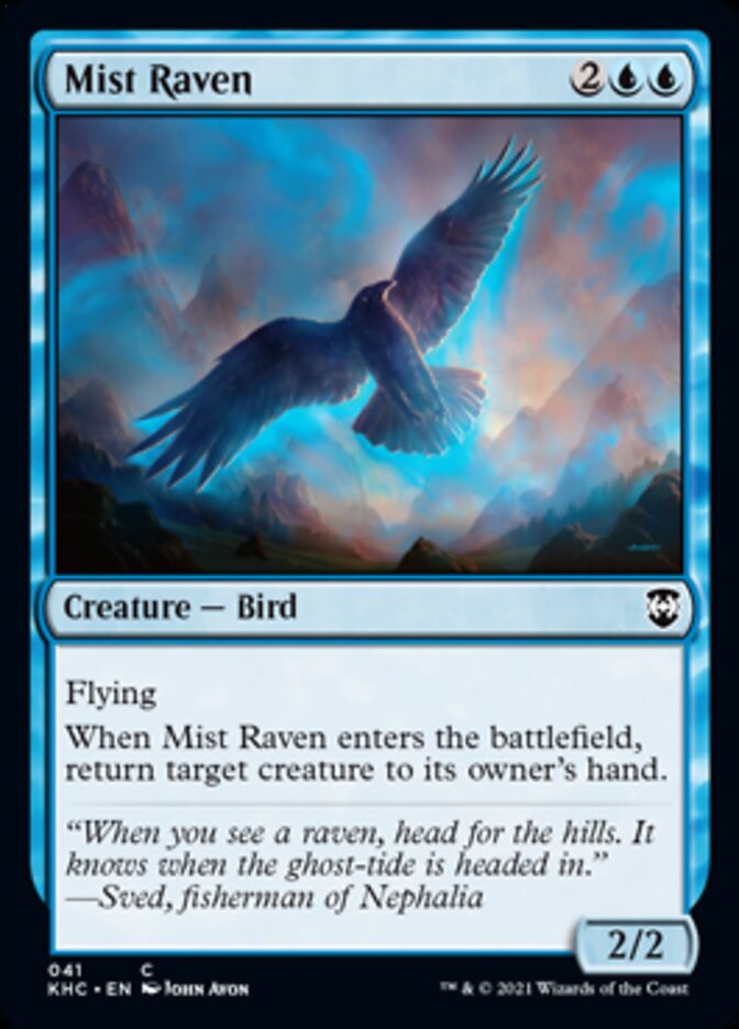 Mist Raven [Kaldheim Commander] | Empire Gaming NC