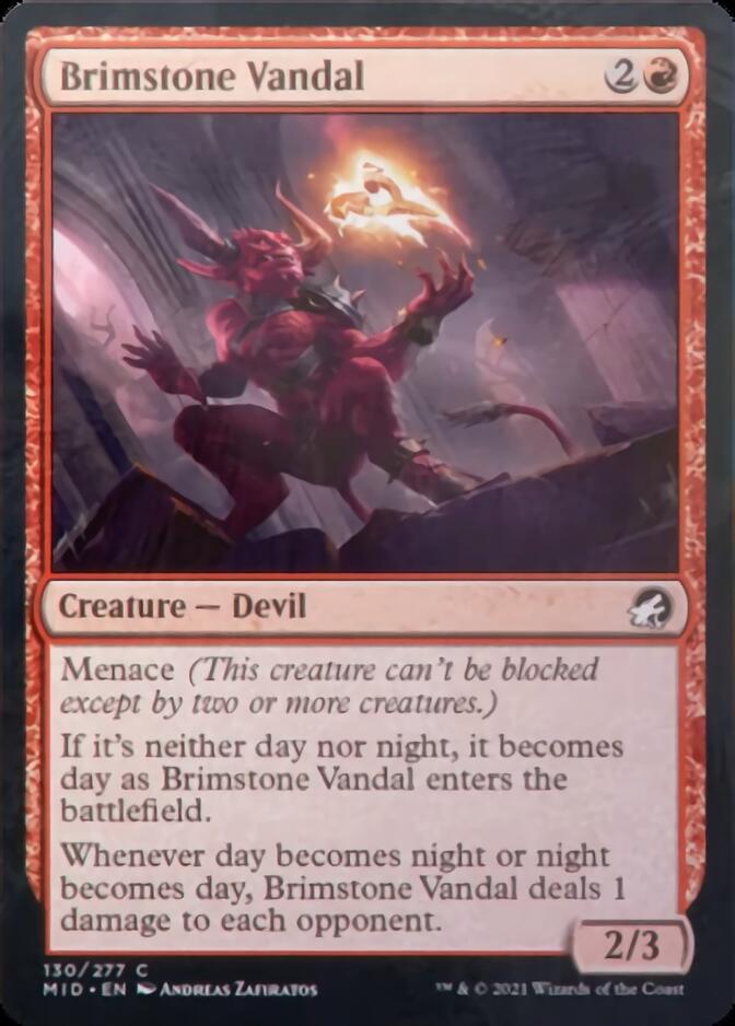 Brimstone Vandal [Innistrad: Midnight Hunt] | Empire Gaming NC