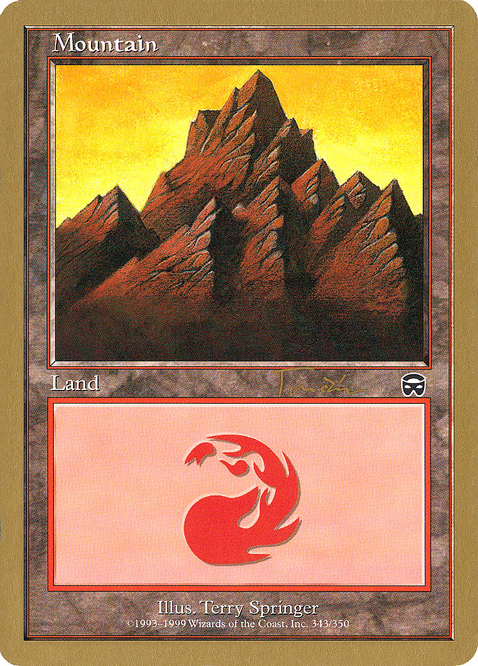 Mountain (jt343) (Jan Tomcani) (MMQ) [World Championship Decks 2001] | Empire Gaming NC