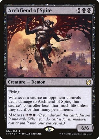 Archfiend of Spite [Commander 2019] | Empire Gaming NC