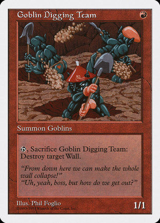 Goblin Digging Team [Anthologies] | Empire Gaming NC