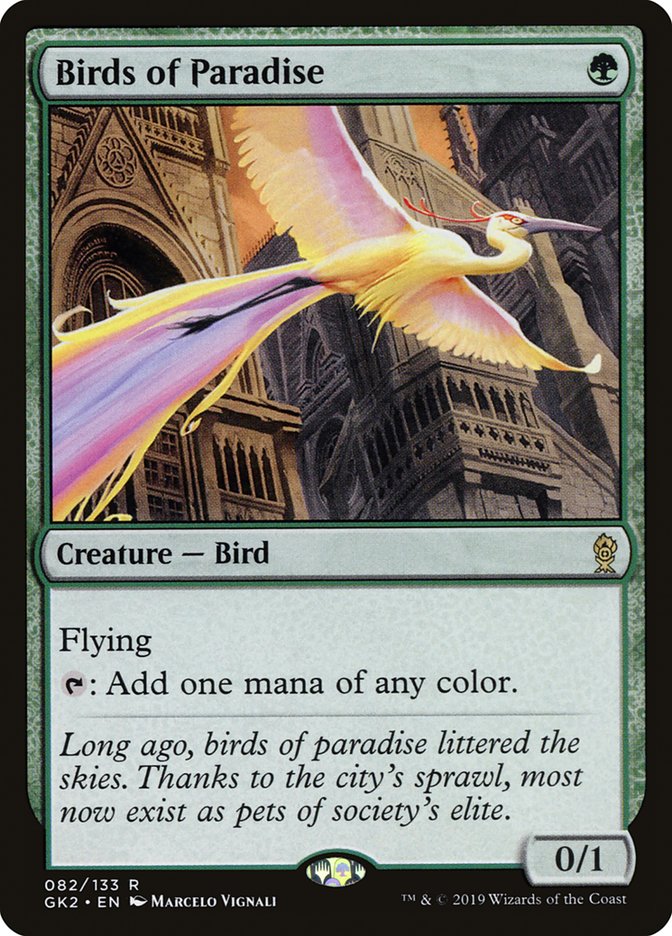 Birds of Paradise [Ravnica Allegiance Guild Kit] | Empire Gaming NC