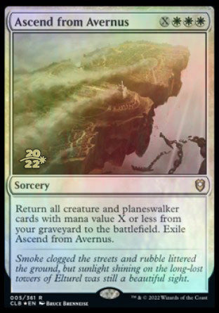 Ascend from Avernus [Commander Legends: Battle for Baldur's Gate Prerelease Promos] | Empire Gaming NC