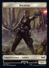 Soldier (003) // Sicarian Infiltrator Double-sided Token [Universes Beyond: Warhammer 40,000 Tokens] | Empire Gaming NC