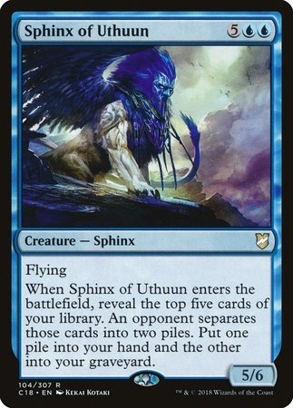 Sphinx of Uthuun [Commander 2018] | Empire Gaming NC