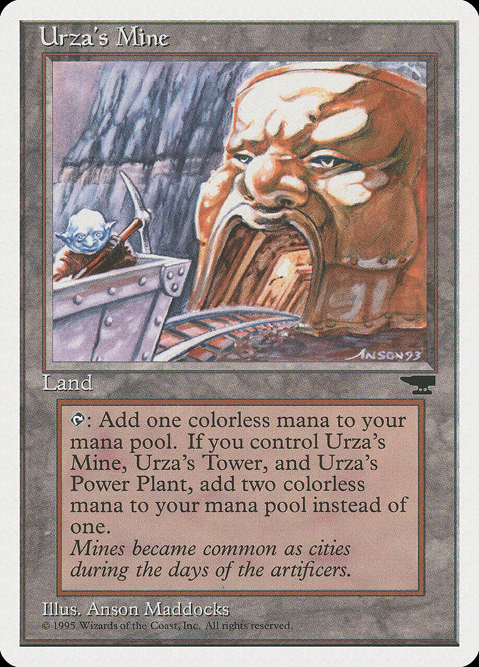 Urza's Mine (Mine Cart Entering Mouth) [Chronicles] | Empire Gaming NC