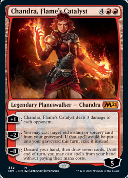 Chandra, Flame's Catalyst [Core Set 2021] | Empire Gaming NC