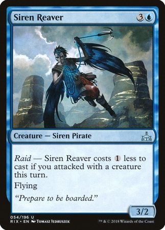 Siren Reaver [Rivals of Ixalan] | Empire Gaming NC