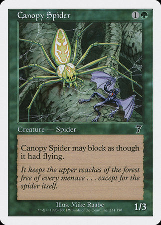 Canopy Spider [Seventh Edition] | Empire Gaming NC