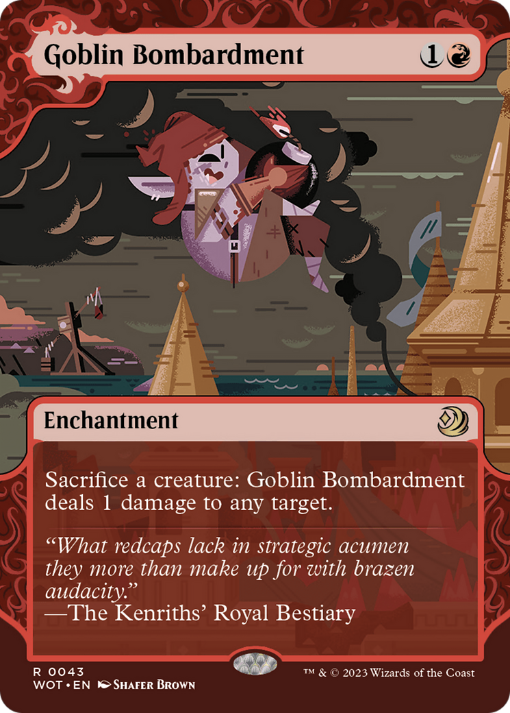 Goblin Bombardment [Wilds of Eldraine: Enchanting Tales] | Empire Gaming NC