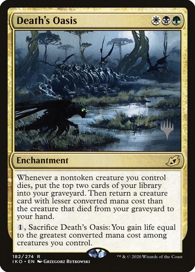 Death's Oasis (Promo Pack) [Ikoria: Lair of Behemoths Promos] | Empire Gaming NC