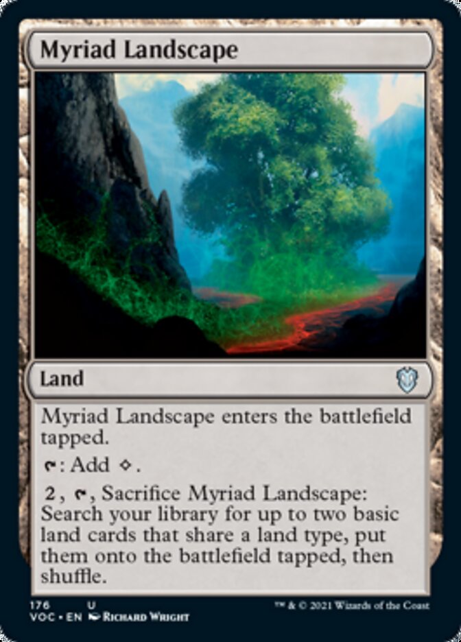 Myriad Landscape [Innistrad: Crimson Vow Commander] | Empire Gaming NC