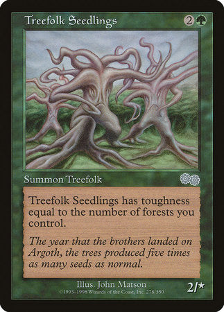 Treefolk Seedlings [Urza's Saga] | Empire Gaming NC