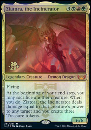 Ziatora, the Incinerator [Streets of New Capenna Prerelease Promos] | Empire Gaming NC