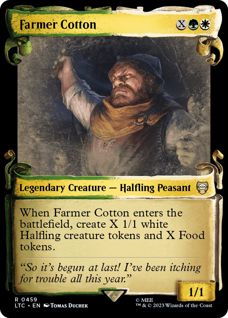 Farmer Cotton [The Lord of the Rings: Tales of Middle-Earth Commander Showcase Scrolls] | Empire Gaming NC