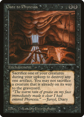 Gate to Phyrexia [Antiquities] | Empire Gaming NC