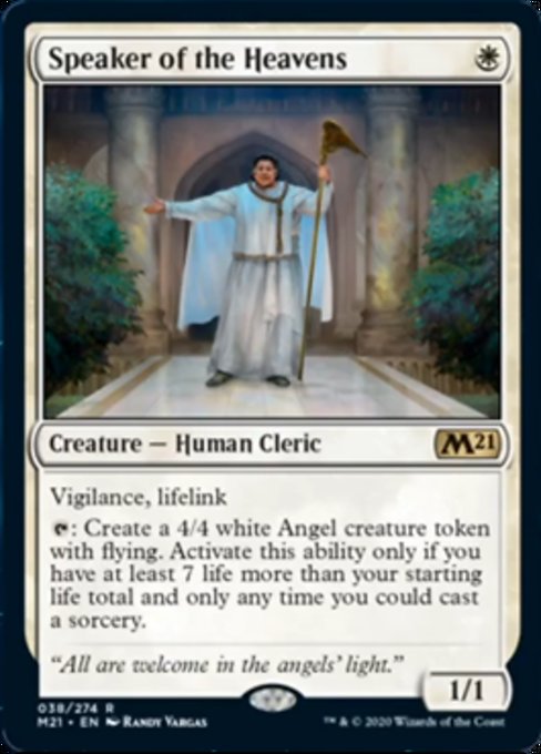 Speaker of the Heavens [Core Set 2021] | Empire Gaming NC