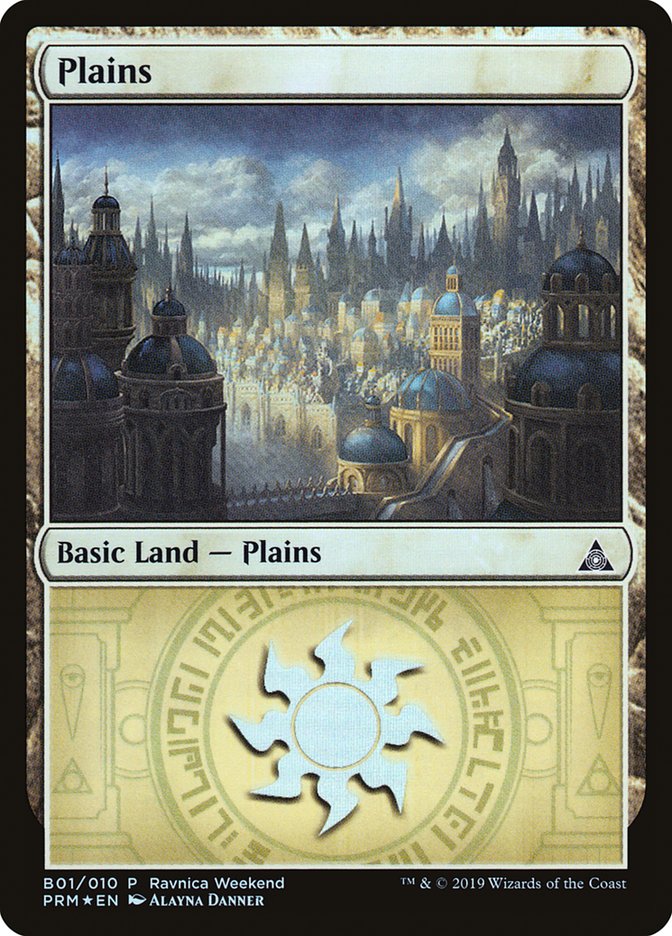 Plains (B01) [Ravnica Allegiance Guild Kit] | Empire Gaming NC