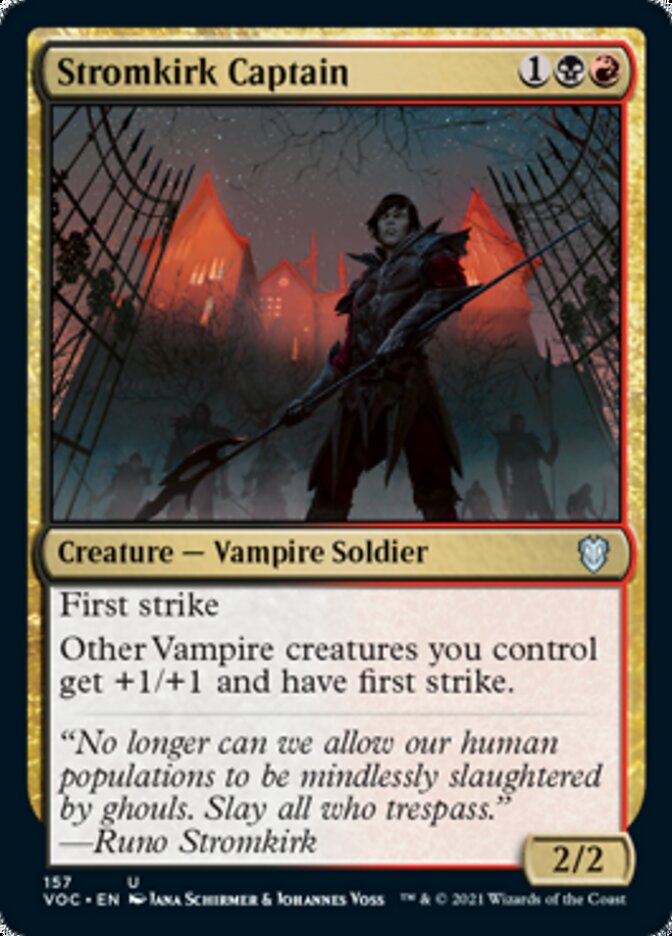 Stromkirk Captain [Innistrad: Crimson Vow Commander] | Empire Gaming NC