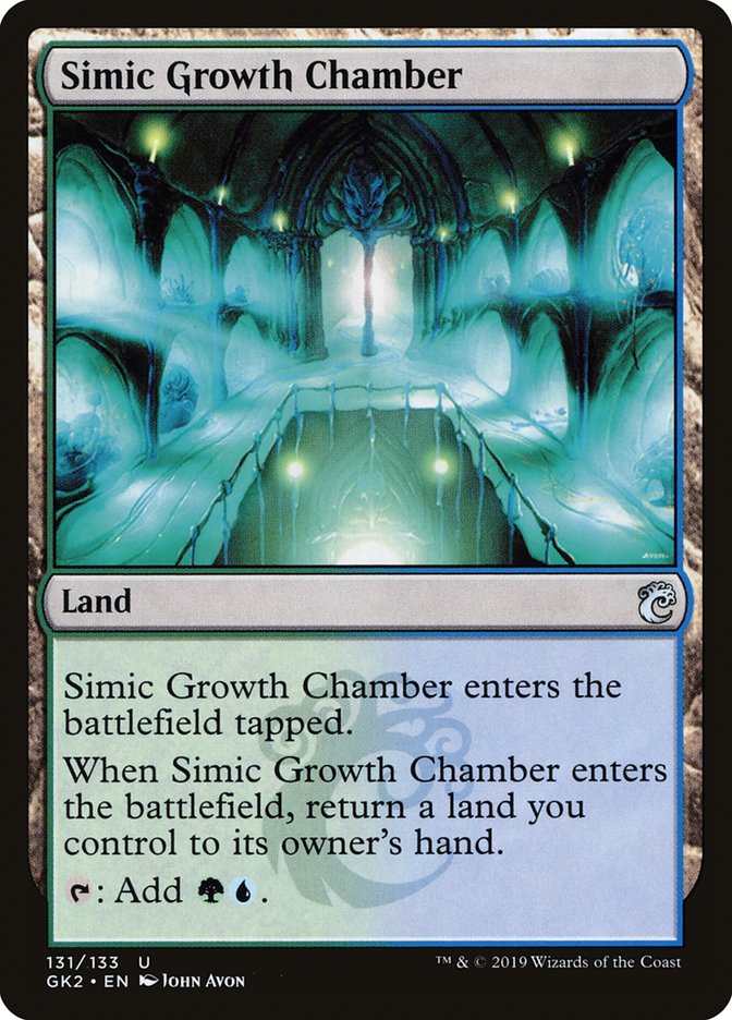 Simic Growth Chamber [Ravnica Allegiance Guild Kit] | Empire Gaming NC